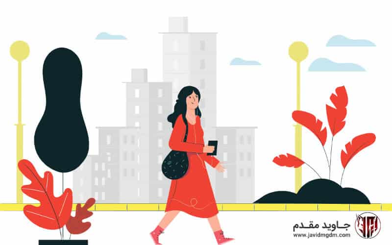 تکنیک های مدیریت استرس، قدم بزنید